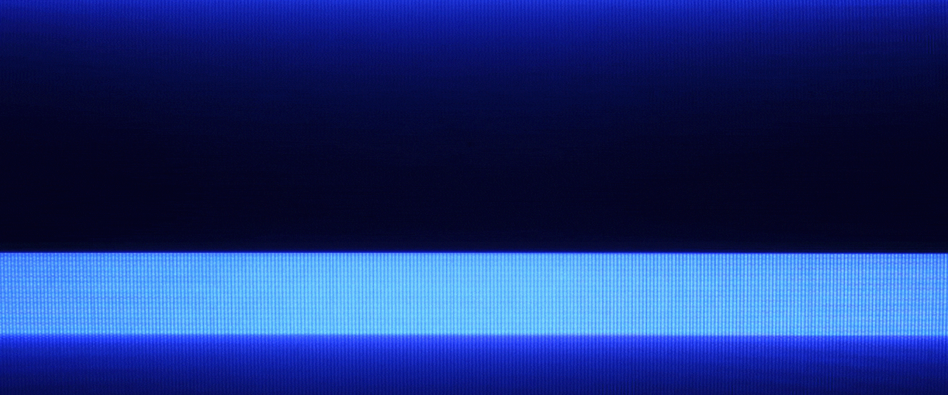 ChrisMarkwardt.com Main Image, Abstract digital blue light scan line on a dark gradient background, representing modern technology and creative digital art